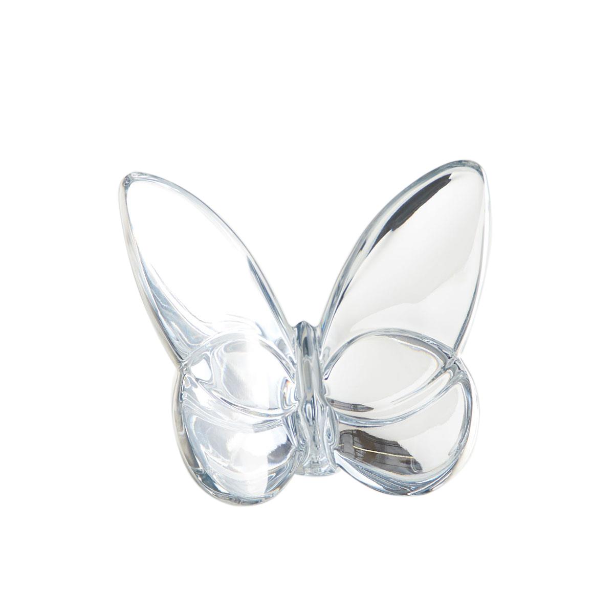 Baccarat Jewelry Papillon Butterfly Mirror Clear Small Bracelet Sterling  Silver NO Box