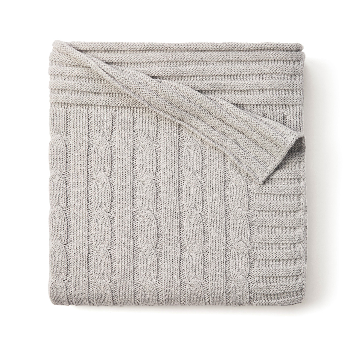 Elegant baby knit online blanket