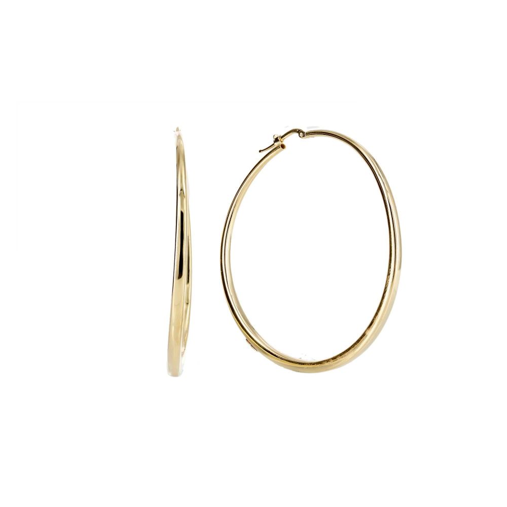 Roberto Coin Granada Clip On Hoop Earrings in 18k White Gold 3/8 Ctw | eBay