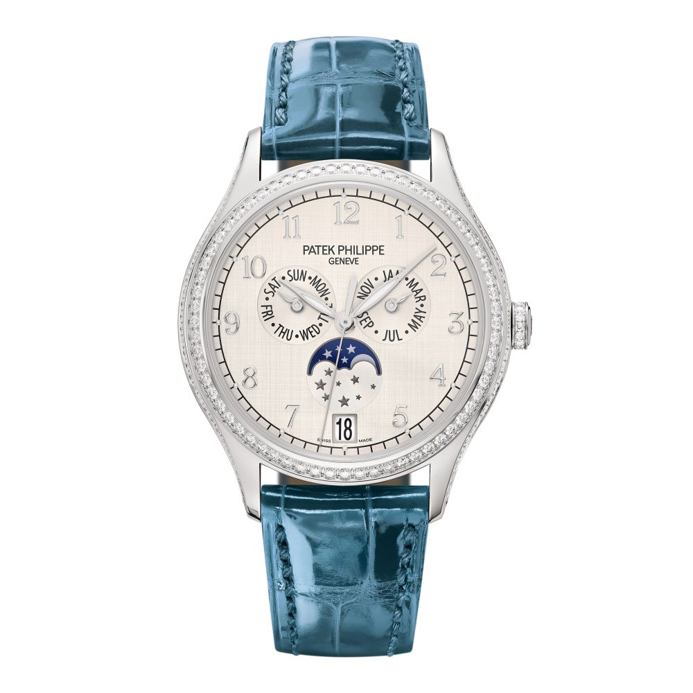 Patek Philippe 18k White Gold Annual Calendar and Moonphase 4947G 010