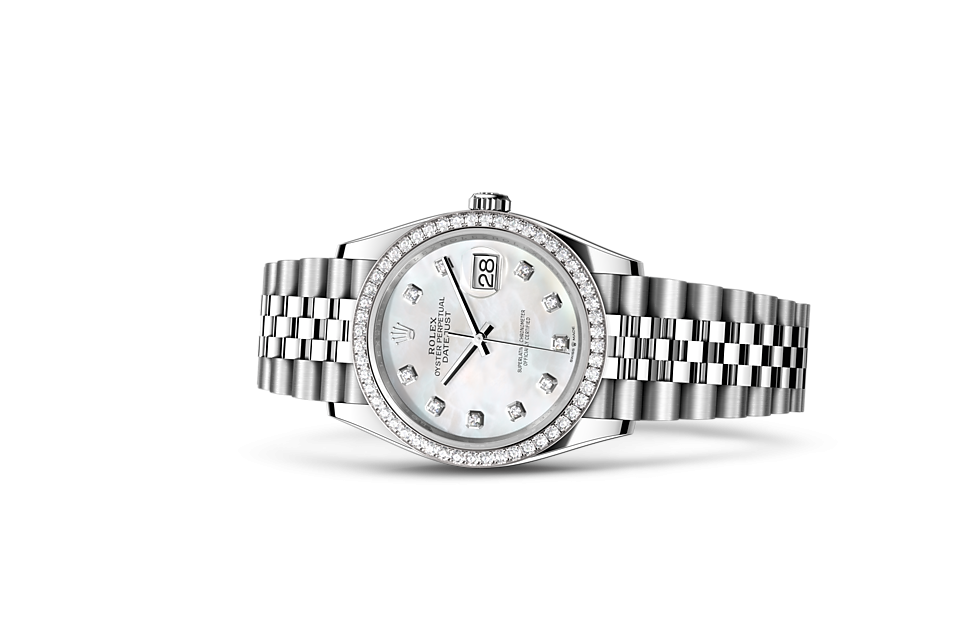 Rolex Datejust in Oystersteel Oystersteel and gold M126284RBR