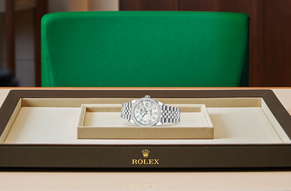 Rolex Datejust in Oystersteel Oystersteel and gold M126284RBR