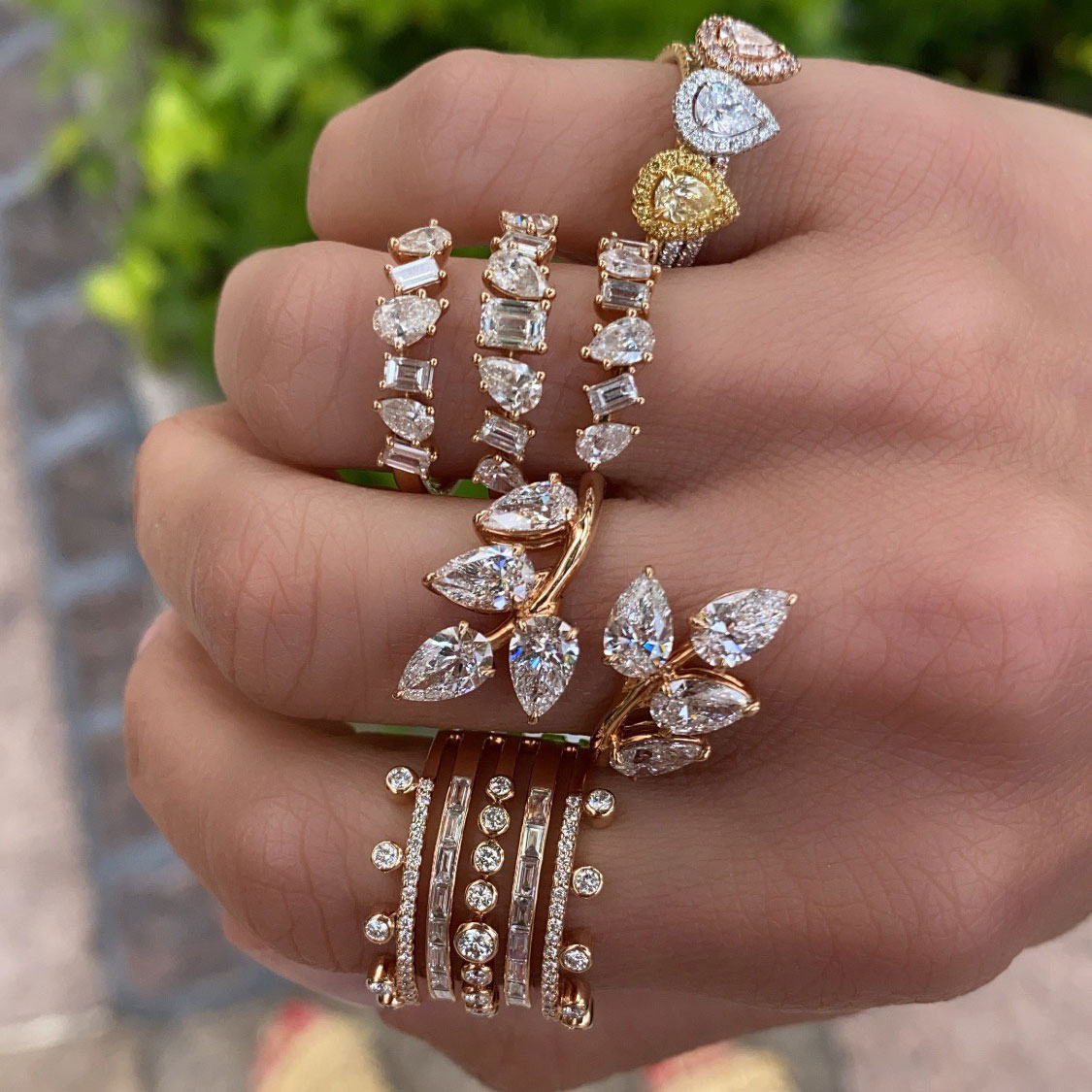 Sylva & Cie Spiral Diamond Ring – The Loupe Jewelry