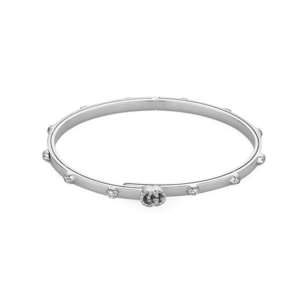 Gucci Flora 18k diamond bracelet